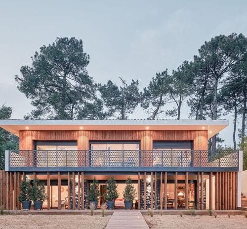 construction contemporaine hossegor