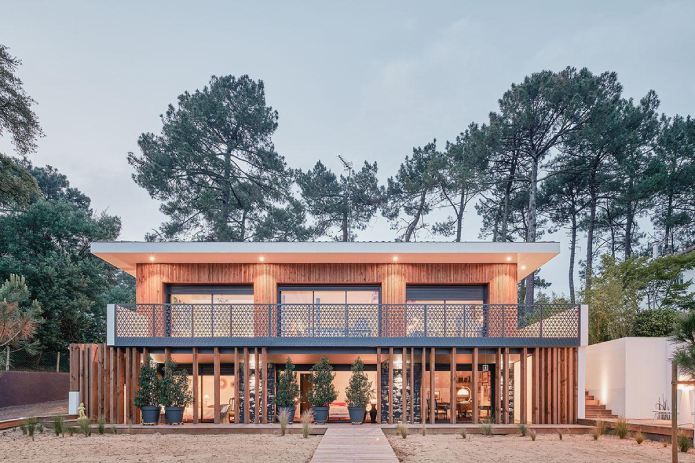 construction contemporaine hossegor