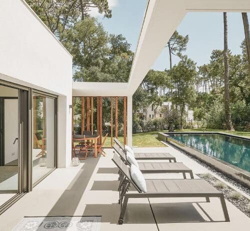 construction villa hossegor