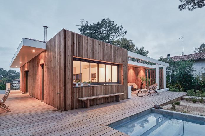 villa contemporaine hossegor