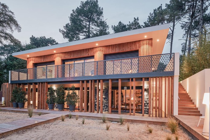 villa contemporaine hossegor